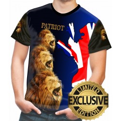 british lion patriot T SHIRT