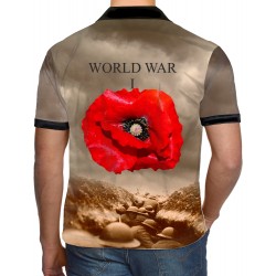 NEW BATTLE OF THE SOMME CLOTHING BRITISH ARMY WW 1 POPPY DAY REMEMBRANCE T SHIRT
