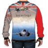 RAF LEST WE FORGET REMEMBRANCE T SHIRT