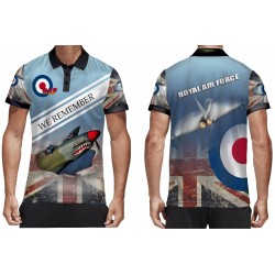 Supermarine Spitfire we remember Mens T-shirt RAF