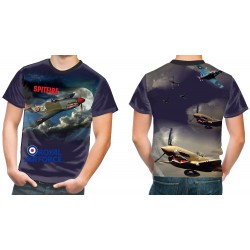 RAF-Supermarine-Spitfire-T-Shirt-Army-World-War-II Battle of Britain