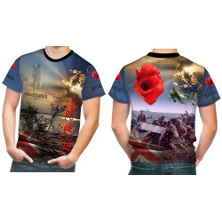 LEST WE FORGET Shirts, first World War , POPPY DAY REMEMBRANCE T SHIRT