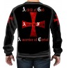 THE RISE OF THE KNIGHTS TEMPLAR TEMPLE CHRIST THE SOLDIERS OF GOD UK SWEAT-SHIRT