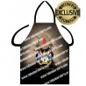 REMEMBRANCE  DAY POPPY  APRON BRITISH ARMY   lest we forget
